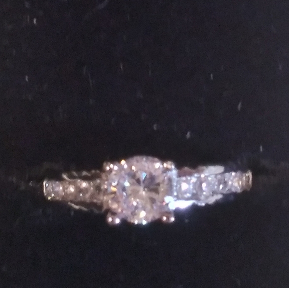 ⚘Sz 6 ONLY 925 S/S Square Triple A CZ Engagement Style Ring 😲 - Picture 14 of 16